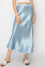 Load image into Gallery viewer, Satin Midi Skirt