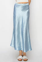 Load image into Gallery viewer, Satin Midi Skirt