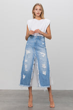 Load image into Gallery viewer, Long Length Panelled Denim Skirt