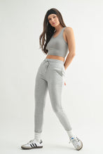 Load image into Gallery viewer, French Terry Cuffed Skinny Joggers