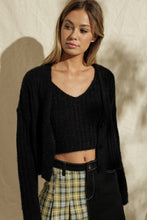 Load image into Gallery viewer, Rory Fuzzy Sweater Cardigan