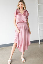 Load image into Gallery viewer, Solid Satin Midi Dress