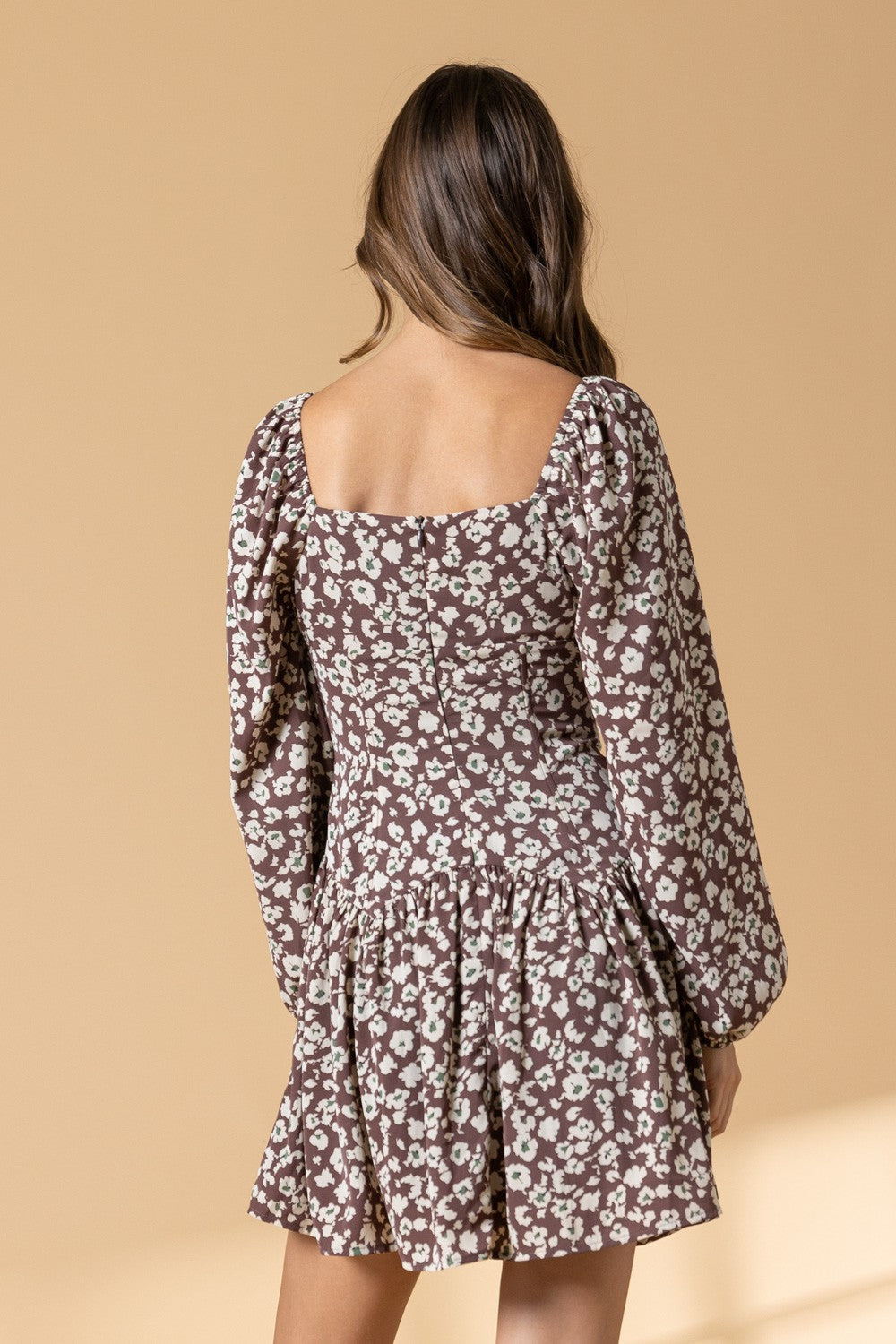 Evelyn Square Neck Corset Detail Mini Dress Evelyn Square Neck Corset Detail Mini Dress