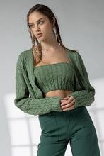 Load image into Gallery viewer, Wendy Cable Knit Sweater Tube Top