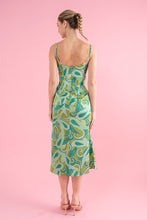 Load image into Gallery viewer, Mia Printed Cowl Neck Midi Dress
