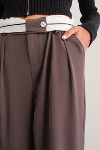 Diana Solid Wide-Leg Pants