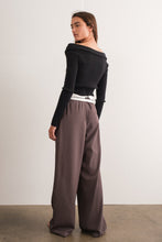 Load image into Gallery viewer, Diana Solid Wide-Leg Pants