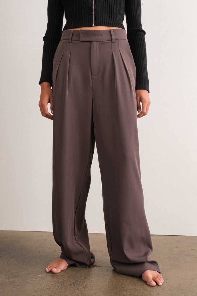 Diana Solid Wide-Leg Pants