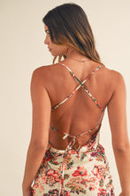Load image into Gallery viewer, Satin Floral Printed Midi Dress