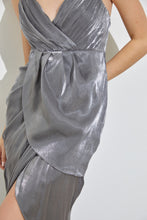 Load image into Gallery viewer, Asymmetric Drape Dress