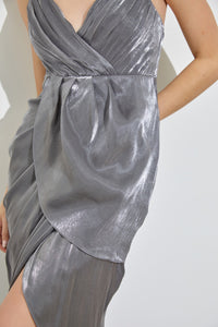 Asymmetric Drape Dress
