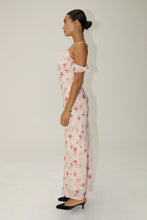 Load image into Gallery viewer, Dreamy Floral Ruffle Shoulder Long Dress