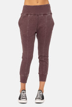 Load image into Gallery viewer, Cotton Blend Waffle Knit Jogger