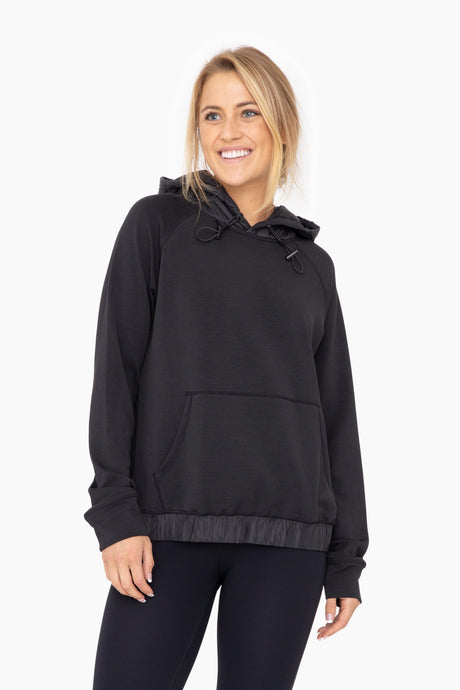 Modal Blend Pullover Hoodie