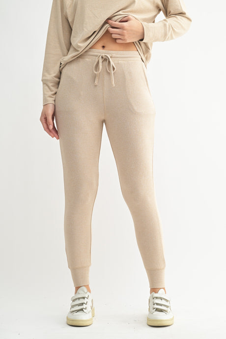 Brushed Hacci Lounge Joggers
