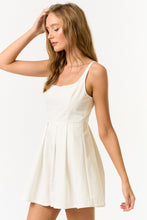 Load image into Gallery viewer, Pleated Flare Romper