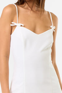 Mini Dress with Bows