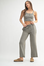 Load image into Gallery viewer, Brushed Hacci Wide Leg Lounge Pants
