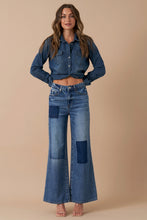 Load image into Gallery viewer, Relaxed Wide Leg Patchwork Jeans