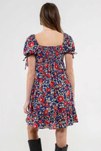 Load image into Gallery viewer, Floral Sweetheart Neck Dress