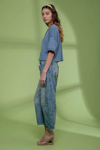 Load image into Gallery viewer, Short Fold Sleeve Knit Croop Top