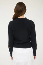 Load image into Gallery viewer, Animal Embroidery Detail Button -down Knit Cardigan