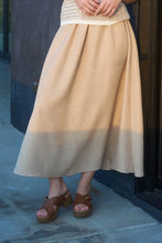 Load image into Gallery viewer, High Elastic Waist Midi Skirt with Pockets