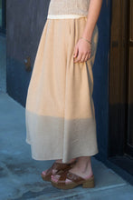 Load image into Gallery viewer, High Elastic Waist Midi Skirt with Pockets