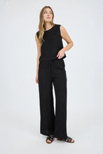 Load image into Gallery viewer, High Waist Drawstring Wide Leg Lounge Pants
