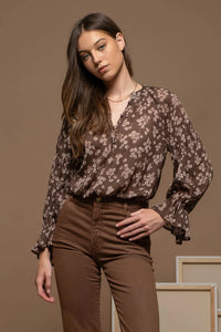 Floral Long Sleeve Blouse
