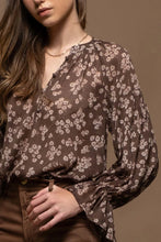 Load image into Gallery viewer, Floral Long Sleeve Blouse