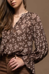 Floral Long Sleeve Blouse