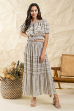 Load image into Gallery viewer, Geo Print Midi Skirt
