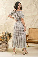 Load image into Gallery viewer, Geo Print Midi Skirt