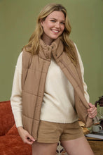 Load image into Gallery viewer, Solid Zip Up Puffer Vest