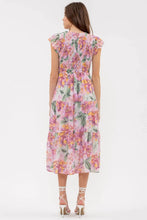 Load image into Gallery viewer, V-Neck Floral Dress