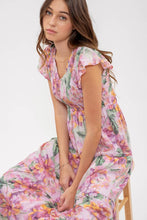 Load image into Gallery viewer, V-Neck Floral Dress