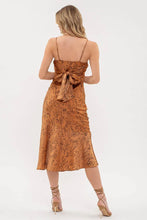 Load image into Gallery viewer, Floral Puff Sleeve Back Tie Mini Dress