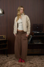 Load image into Gallery viewer, Square Quilted Zip-up Puffer Jacket