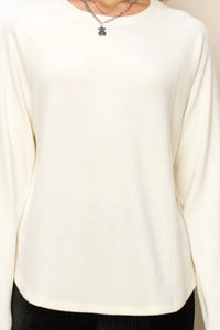 Extra Love Raglan Long Sleeve Top