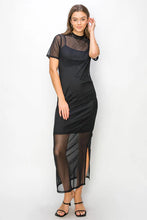 Load image into Gallery viewer, Living it up Layered Mesh Dress