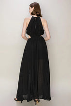 Load image into Gallery viewer, Twisted Cut-out Halter Maxi Dress (Copy)