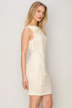Load image into Gallery viewer, Rosette Tie Enchantment Mini Dress