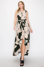 Load image into Gallery viewer, Flower Print Maxi Dress