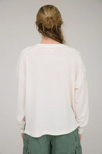 Load image into Gallery viewer, Ribbed Henley Long Sleeve Knit Top