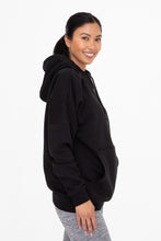 Load image into Gallery viewer, Longline Slim Fit Fleece Hoodie