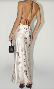 Modern Cowgirl Open Back Cocktail Dress