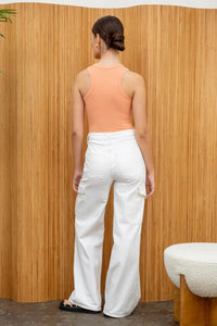 Washed Seamless Crop Top