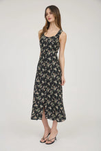 Load image into Gallery viewer, Floral Sleeveless Button-down Midi Dress