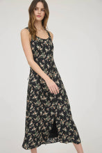 Load image into Gallery viewer, Floral Sleeveless Button-down Midi Dress